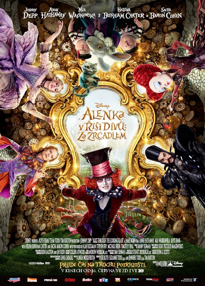 Alenka v risi divu Za zrcadlem-cz-poster