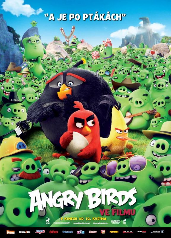Angry Birds ve filmu - plakat