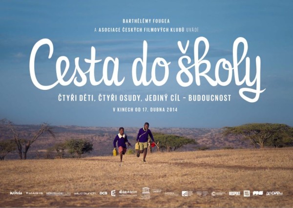 Cesta do školy plakát