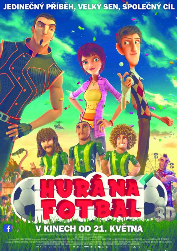 Hurá na fotbal poster