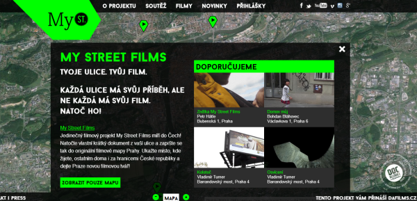 Česká verze My street films