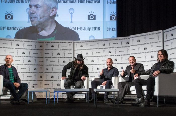 Natáčení pořadu Na plovárně se skupinou Lucie