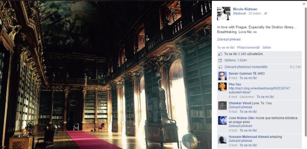 Nicole Kidman facebook