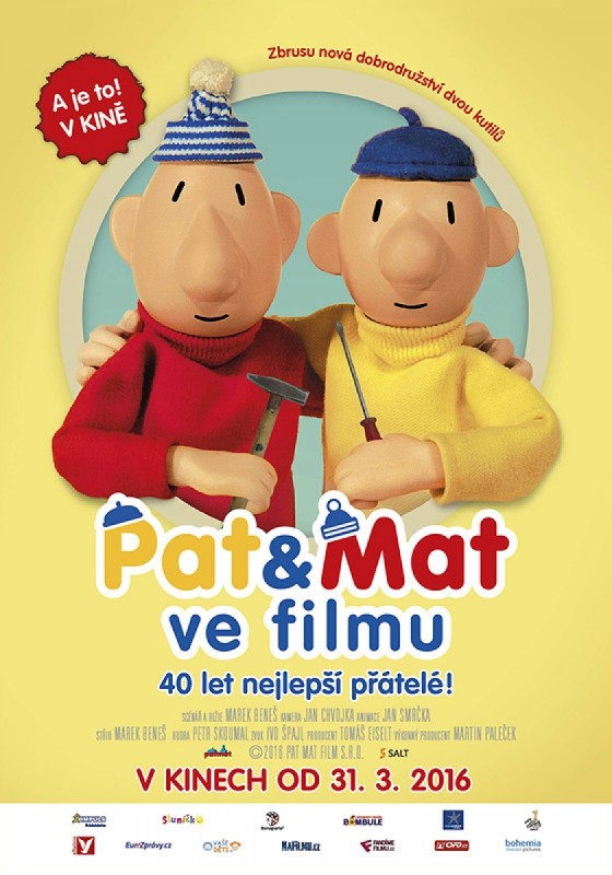 Pat a Mat ve filmu-plakat