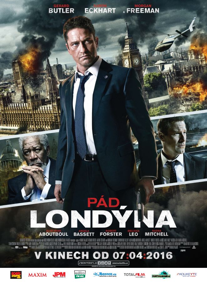 Pád Londýna plakát
