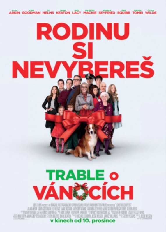 Trable o Vánocích cz poster