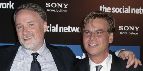 David Fincher a Aaron Sorkin (foto: archiv)