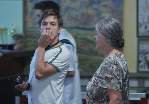 Jiří Mádl (vpravo Jaroslava Pokorná)