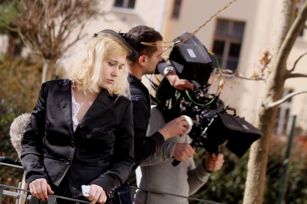 Eva Toulová na place (foto: Jiří Zídek)